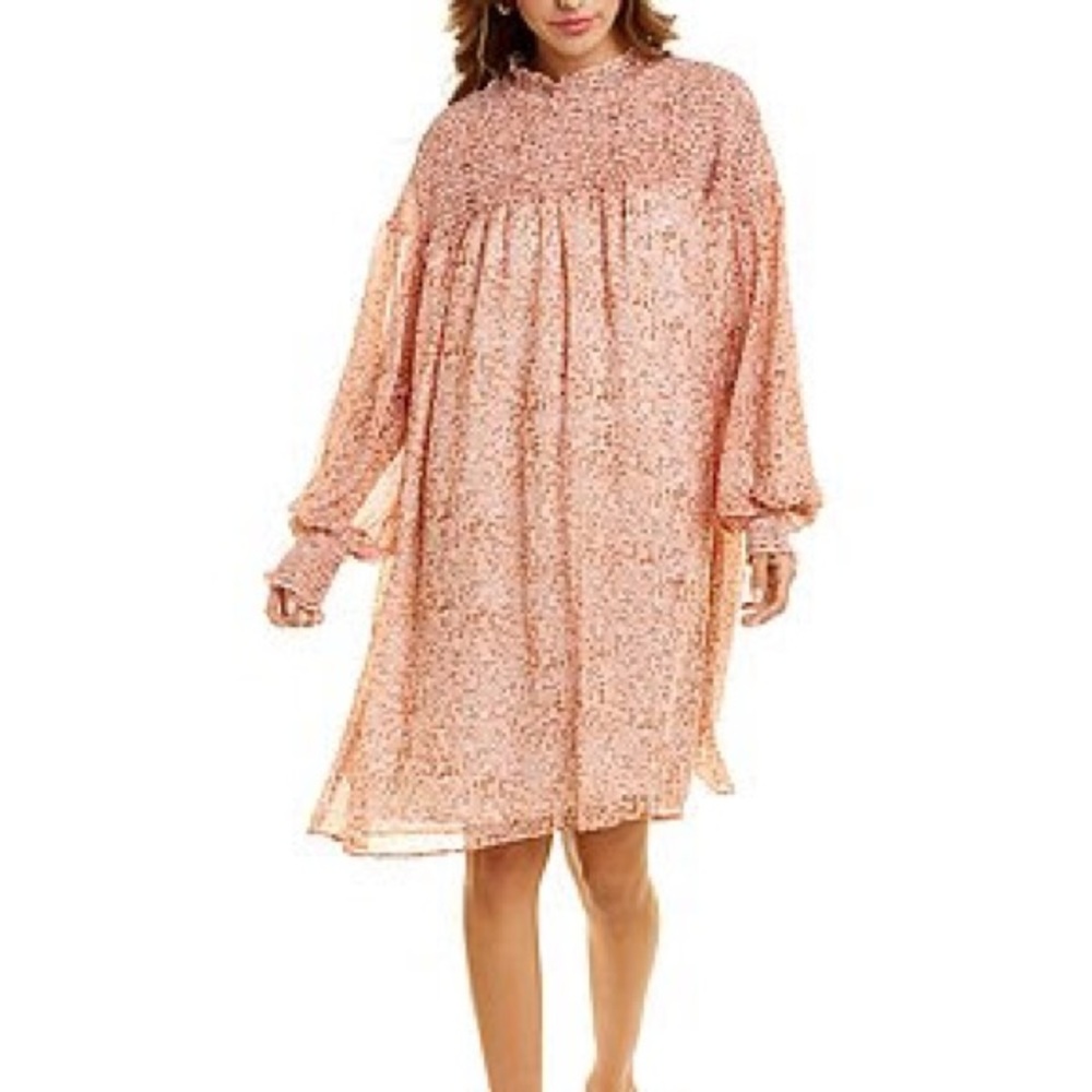 70/21 Smocked Yoke Shift Dress NWT